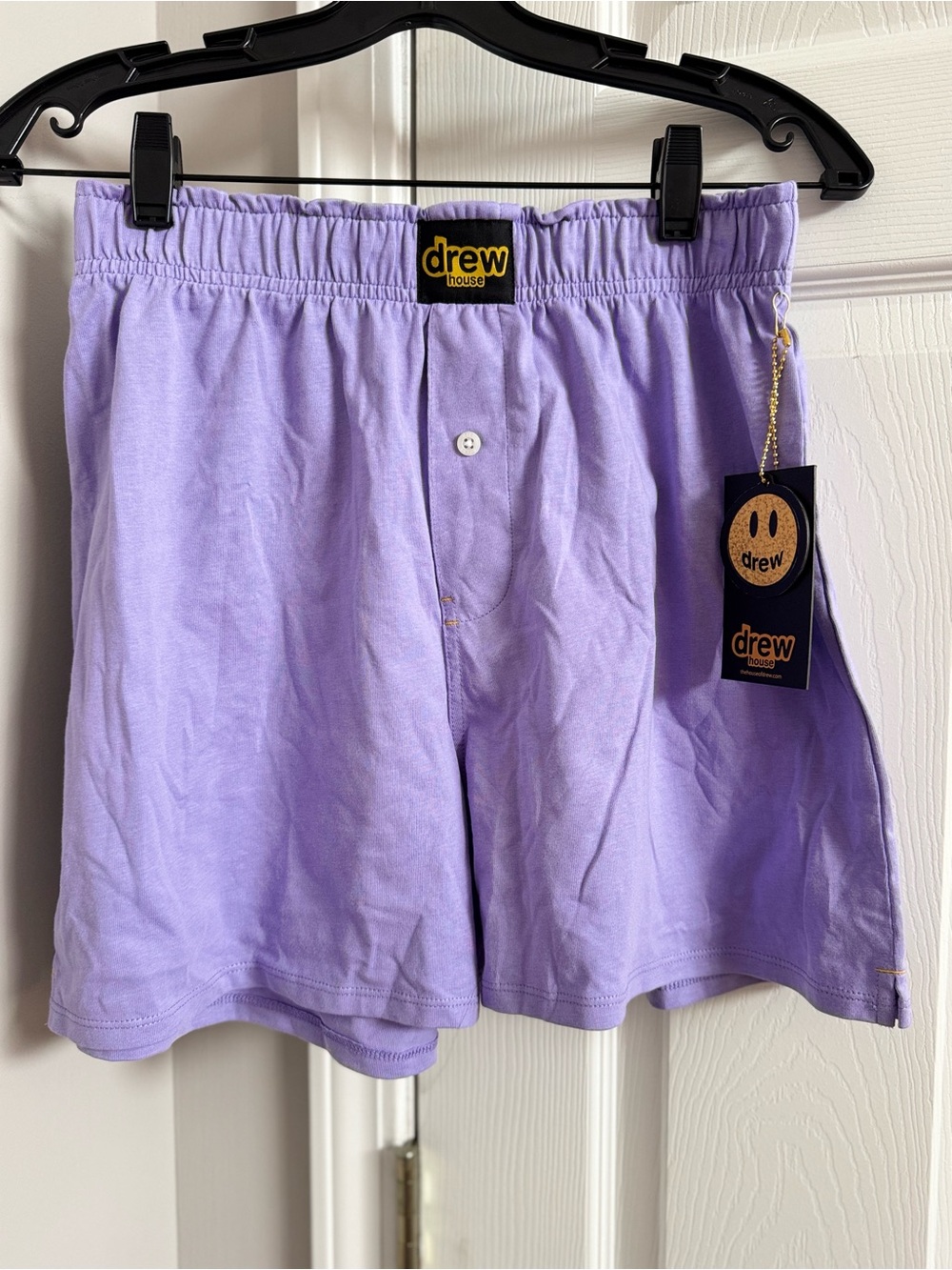 DREW Lavender Elastic-Waist Men’s Shorts